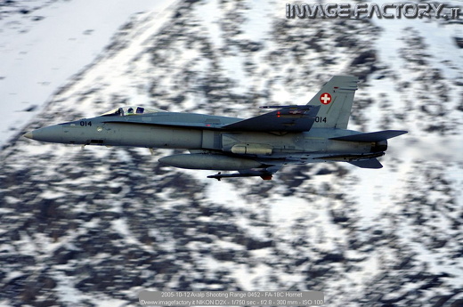 2005-10-12 Axalp Shooting Range 0452 - FA-18C Hornet